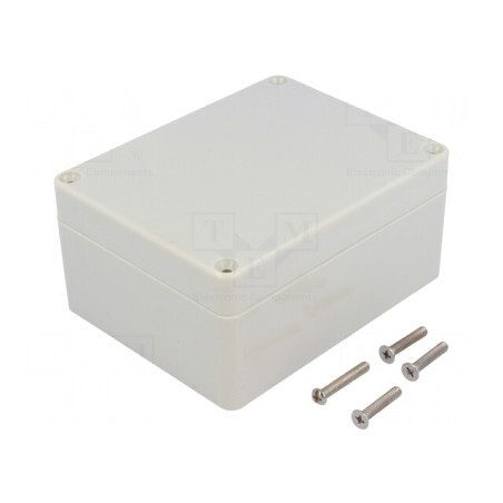 Carcasă Universală ABS Gri IP65 90x115x55mm | Electronic-mag.ro | Componente Electronice