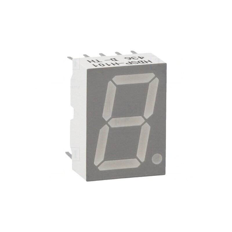Afişaj LED 7 Segmente 14,22mm Roșu | Electronic-mag.ro | Componente Electronice