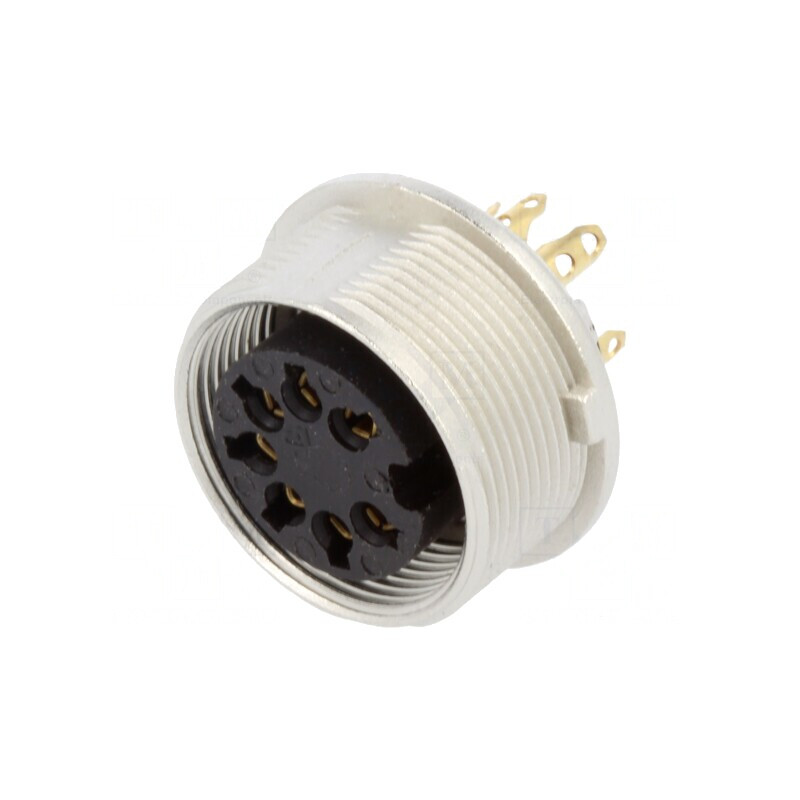 Conector M16 Soclu Mamă 7 Pin 5A 60V IP40 | Electronic-mag.ro | Componente Electronice Conector M16 Soclu Mamă 7 Pin 5A 60V IP40 | Electronic-mag.ro | Componente Electronice