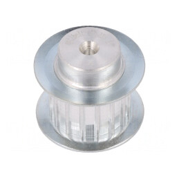 Roată de curea AT5 aluminiu 16mm 27mm 24,2mm | Electronic-mag.ro | Componente Electronice