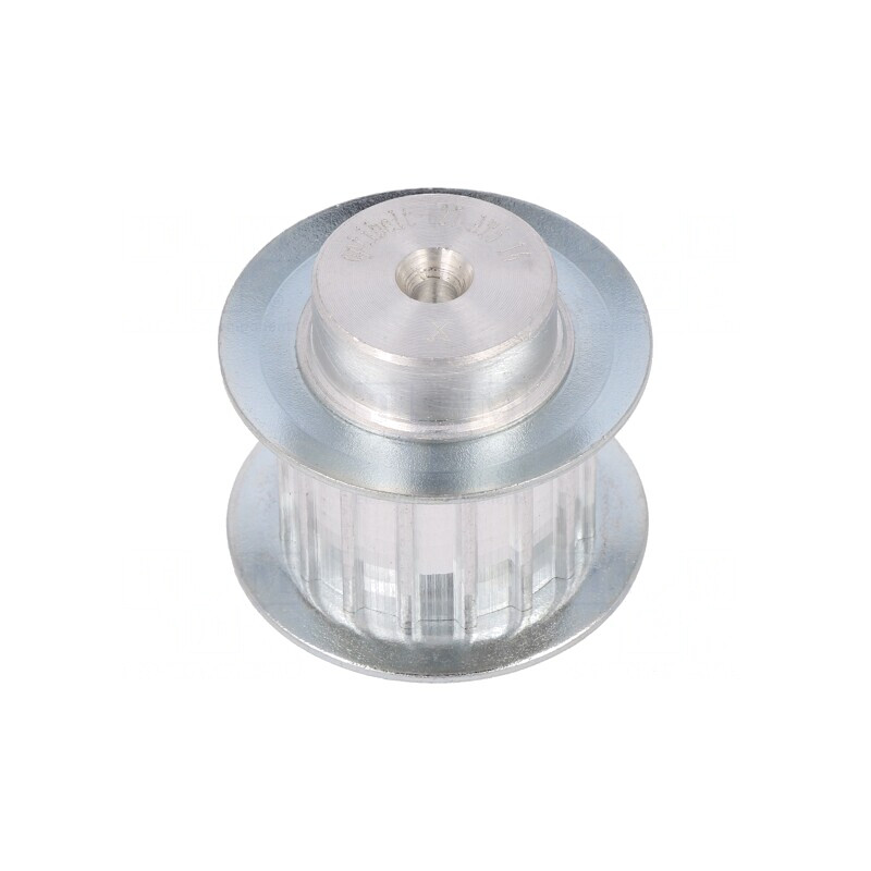 Roată de curea AT5 aluminiu 16mm 27mm 24,2mm | Electronic-mag.ro | Componente Electronice