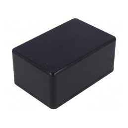 Carcasă Universală ABS Neagră IP54 56x85x39mm | Electronic-mag.ro | Componente Electronice