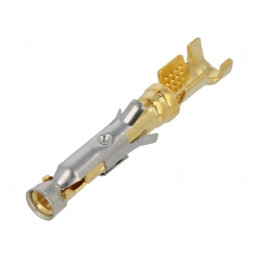 Pin Mamă Aurit 1,5mm2 Crimpat pe Cablu | Electronic-mag.ro | Componente Electronice