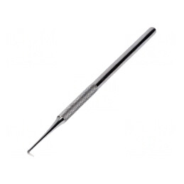 Răzuitor din Oțel Inoxidabil 150mm cu Pensetă Îndoită | Electronic-mag.ro | Componente Electronice