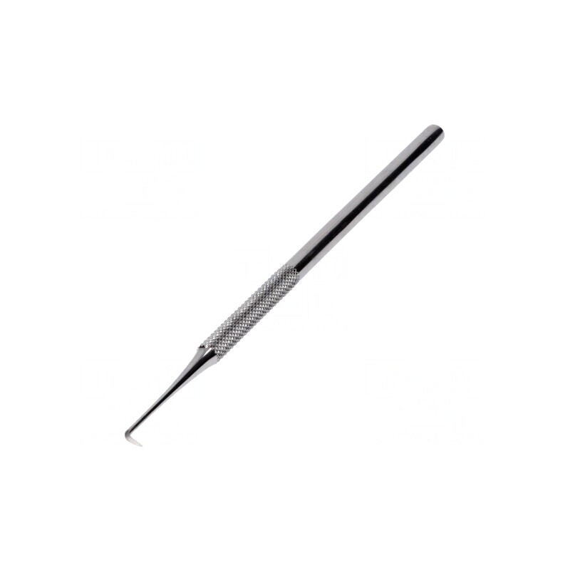 Răzuitor din Oțel Inoxidabil 150mm cu Pensetă Îndoită | Electronic-mag.ro | Componente Electronice