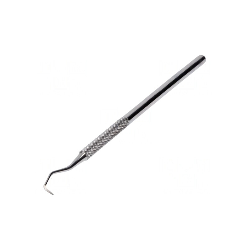 Răzuitor Oțel Inoxidabil 150mm Pensetă Îndoită | Electronic-mag.ro | Componente Electronice