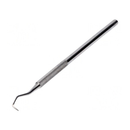 Răzuitor Oțel Inoxidabil 150mm Pensetă Îndoită | Electronic-mag.ro | Componente Electronice