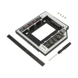 Carcasă Metalică pentru Hard Diskuri 2.5" | Electronic-mag.ro | Componente Electronice