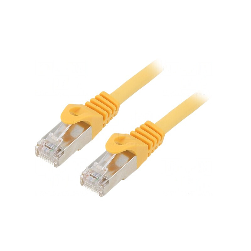 Cablu Patch S/FTP 6a Cu LSZH Galben 5m Cablexpert | Electronic-mag.ro | Componente Electronice Cablu Patch S/FTP 6a Cu LSZH Galben 5m Cablexpert | Electronic-mag.ro | Componente Electronice