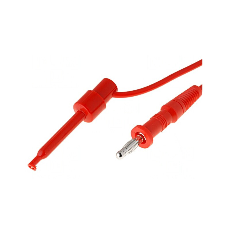 Cablu de măsurare 60VDC 10A 0,95m PVC Roșu | Electronic-mag.ro | Componente Electronice