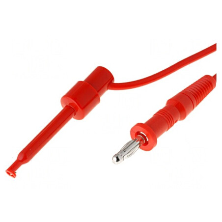 Cablu de măsurare 60VDC 10A 0,95m PVC Roșu | Electronic-mag.ro | Componente Electronice