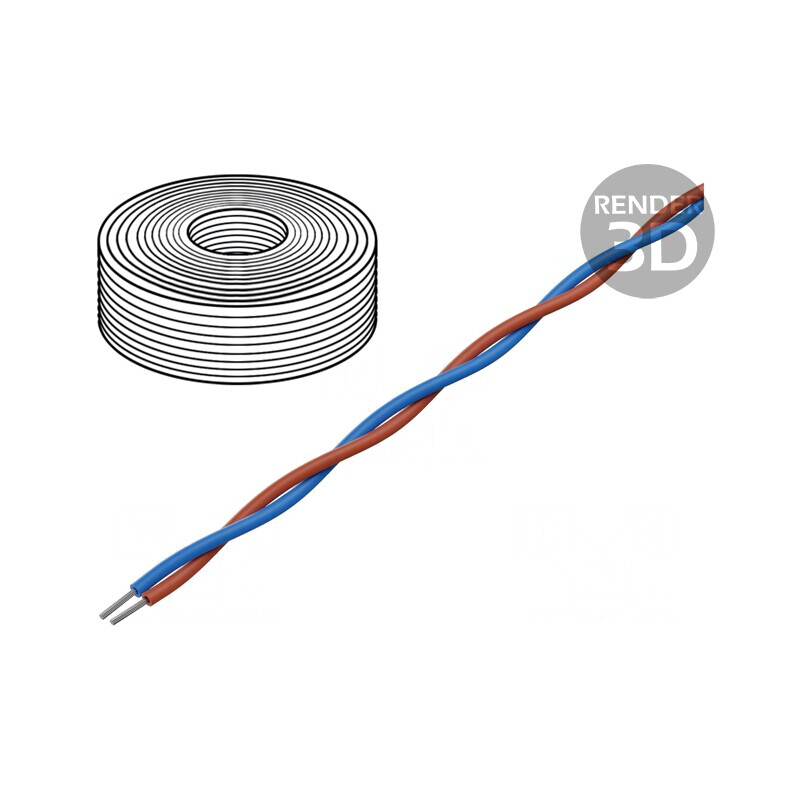 Cablu Compensatie PVC Rotund 1 Fir | Electronic-mag.ro | Componente Electronice