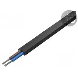 Cablu Automatizări 2x1,5mm2 Cu Negru | Electronic-mag.ro | Componente Electronice