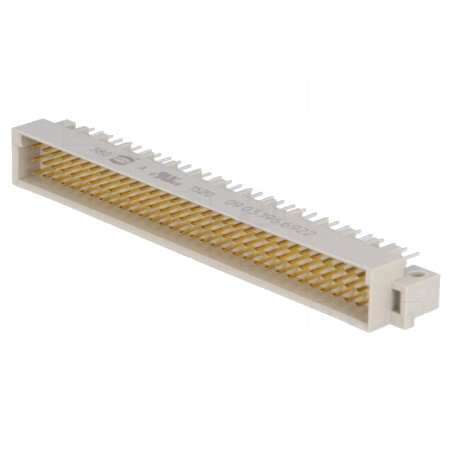 Soclu DIN 41612 Tip C Tată 96 PIN Termoplast THT Drept | Electronic-mag.ro | Componente Electronice