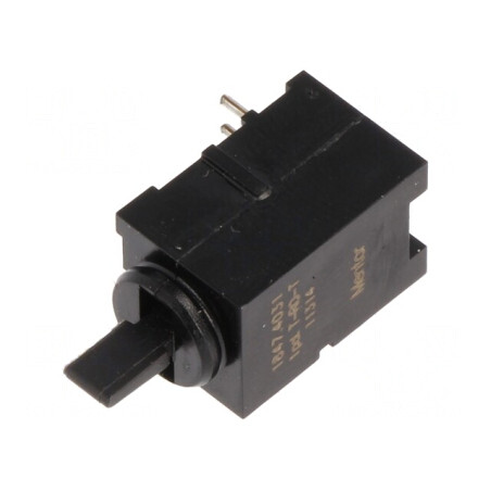 Comutator basculant SP3T (ON)-OFF-(ON) 0,5A/60VAC THT | Electronic-mag.ro | Componente Electronice