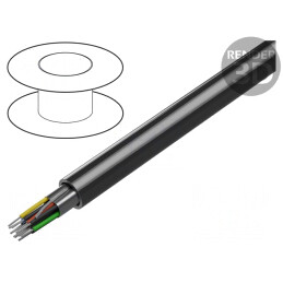 Cablu RS232 5x2x24AWG Ecranat CuPVC | Electronic-mag.ro | Componente Electronice