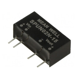 Convertor DC/DC 2W 24V la 15V 134A | Electronic-mag.ro | Componente Electronice