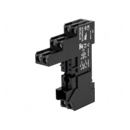 Stativ pentru șină DIN 16A 250VAC 61mm 15,5mm | Electronic-mag.ro | Componente Electronice