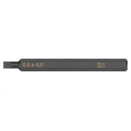 Capăt șurubelniță plată 4,0x0,8mm 70mm | Electronic-mag.ro | Componente Electronice