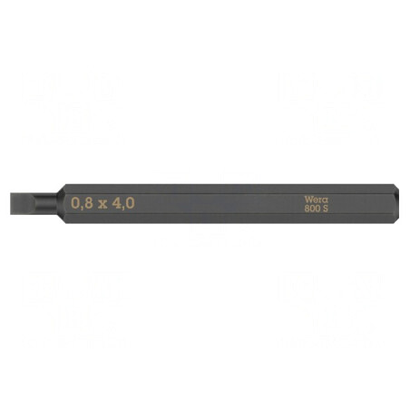 Capăt șurubelniță plată 4,0x0,8mm 70mm | Electronic-mag.ro | Componente Electronice