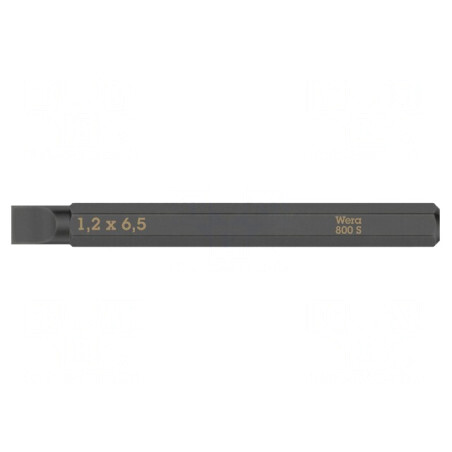 Capăt de Şurubelniţă Plată 6,5x1,2mm 70mm | Electronic-mag.ro | Componente Electronice