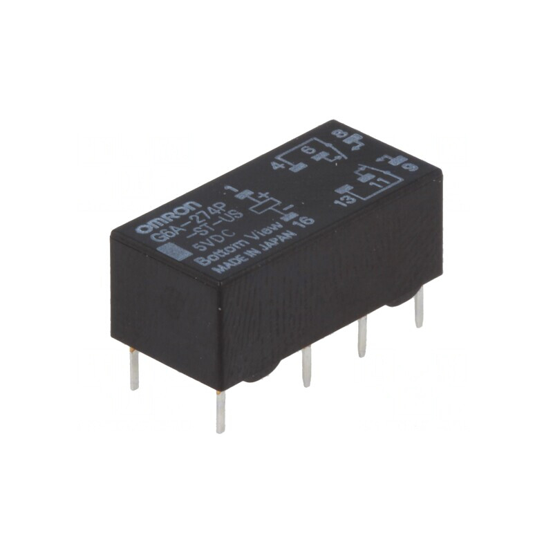 Releu Electromagnetic DPDT 5V 2A | Electronic-mag.ro | Componente Electronice