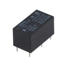 Releu electromagnetic 24VDC 5A DPST-NC | Electronic-mag.ro | Componente Electronice