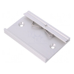 Mâner Aluminiu 75mm pentru Șină DIN TS35 | Electronic-mag.ro | Componente Electronice