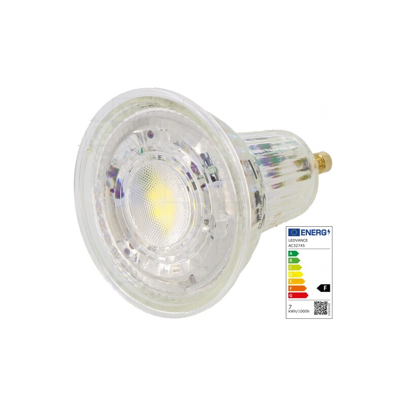 Lampa LED GU10 Alb Rece 6.9W 6500K | Electronic-mag.ro | Componente Electronice