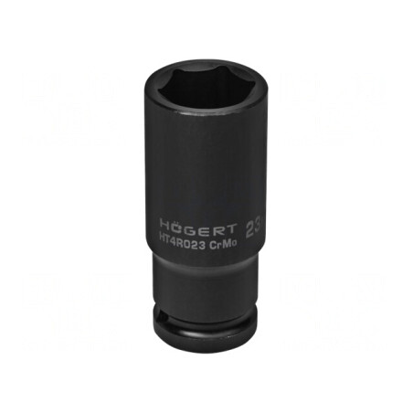 Tubulară Impact HEX 23mm 1/2 Lungă 6 Puncte | Electronic-mag.ro | Componente Electronice