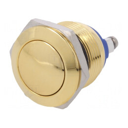 Comutator Anti-Vandalism SPST-NO 2A 36VDC IP65 19mm | Electronic-mag.ro | Componente Electronice