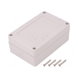 Carcasă Universală cu Bucșă din Alamă 70x105x40 mm | Electronic-mag.ro | Componente Electronice
