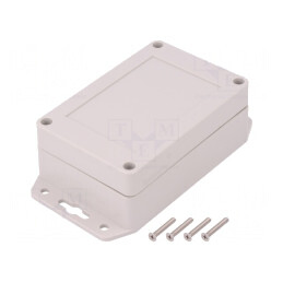 Carcasă Universală ABS Gri 70x105x40mm cu Garnitură | Electronic-mag.ro | Componente Electronice