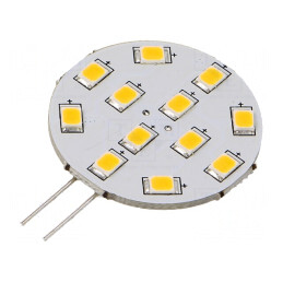 Lampă LED G4 2W 2800K 12V Alb Cald