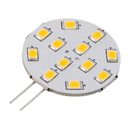 Lampă LED G4 2W 2800K 12V Alb Cald | Electronic-mag.ro | Componente Electronice