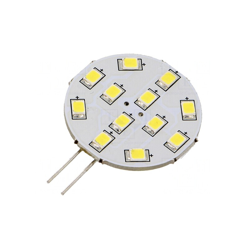Lampă LED G4 2W 6200K 12V Alb Rece | Electronic-mag.ro | Componente Electronice