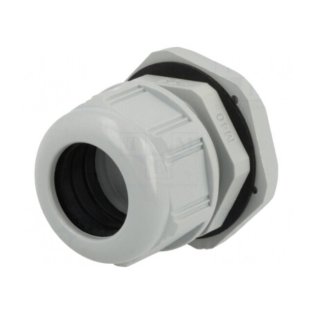 Garnitură etanșare IP68 Poliamidă Gri Întunecat M40 1.5 | Electronic-mag.ro | Componente Electronice