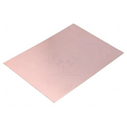 Placă laminată epoxidică FR4, 1.2mm, 297x210mm, două fețe | Electronic-mag.ro | Componente Electronice