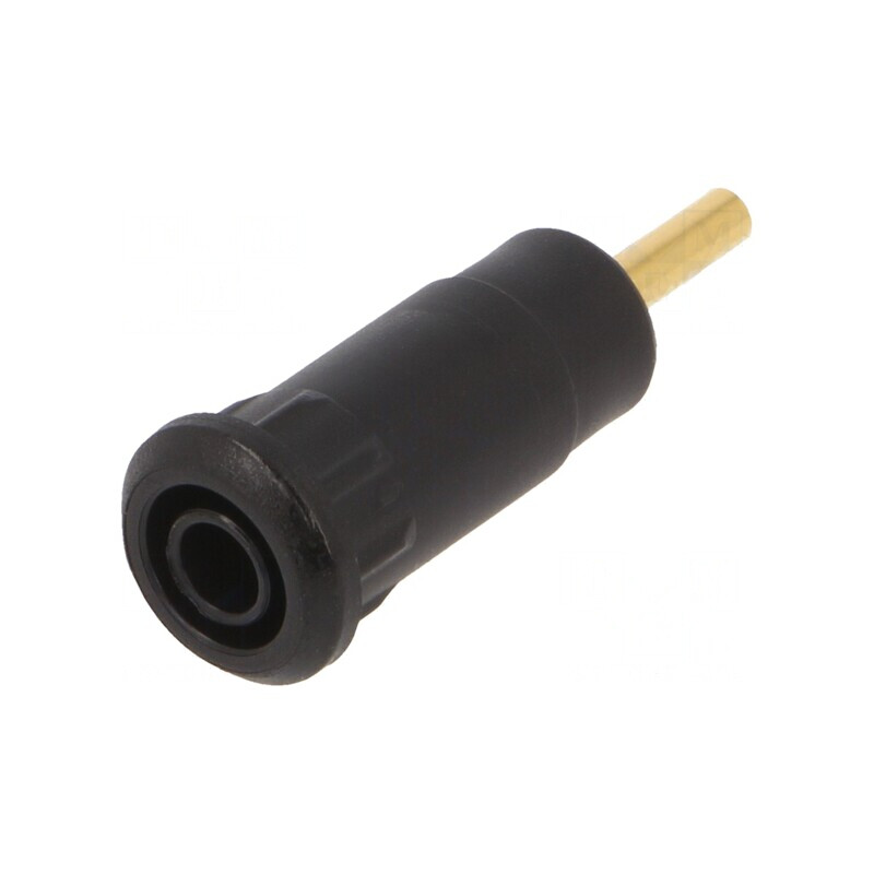 Soclu Banană 2mm Negru Aurit 28mm | Electronic-mag.ro | Componente Electronice Soclu Banană 2mm Negru Aurit 28mm | Electronic-mag.ro | Componente Electronice