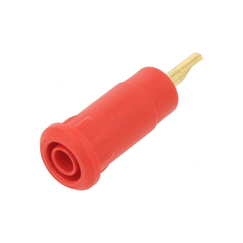Soclu banană 2mm roșu aurit 28mm lipire | Electronic-mag.ro | Componente Electronice Soclu banană 2mm roșu aurit 28mm lipire | Electronic-mag.ro | Componente Electronice