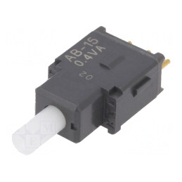 Comutator acționat prin apăsare SPDT 0,01A/28VAC | Electronic-mag.ro | Componente Electronice
