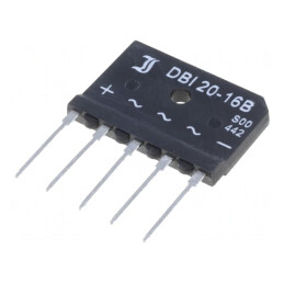 Punte Redresoare Trifazată 1,6kV 20A | Electronic-mag.ro | Componente Electronice