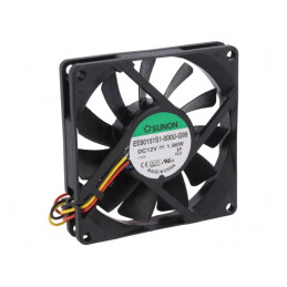 Ventilator DC Axial 12V 80x80x15mm | Electronic-mag.ro | Componente Electronice
