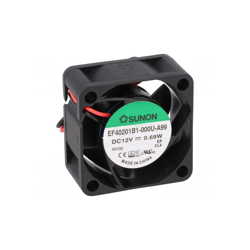 Ventilator DC Axial 12V 40x40x20mm | Electronic-mag.ro | Componente Electronice