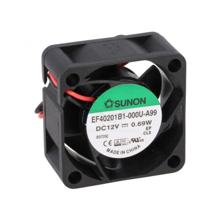 Ventilator DC Axial 12V 40x40x20mm | Electronic-mag.ro | Componente Electronice