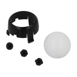 Roți cu Bilă Neagră 25,4mm Kit | Electronic-mag.ro | Componente Electronice