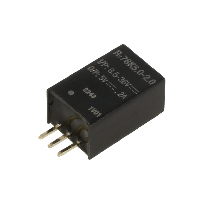 Convertor DC/DC 6.5-36V la 5V 2A | Electronic-mag.ro | Componente Electronice