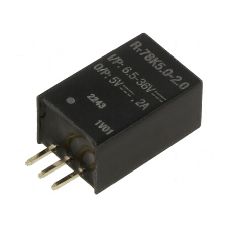Convertor DC/DC 6.5-36V la 5V 2A | Electronic-mag.ro | Componente Electronice