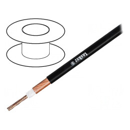 Cablu Difuzor 1x4mm² OFC Negru PVC | Electronic-mag.ro | Componente Electronice