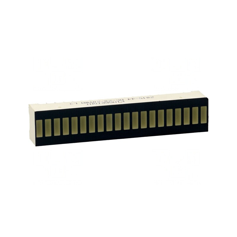 Afișaj LED riglă galbenă 50,7x10,16mm | Electronic-mag.ro | Componente Electronice